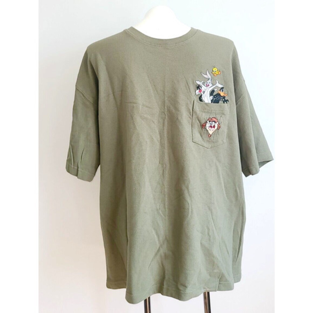 Warner Bros. Studio Store Green Polo‎ Shirt Size XL